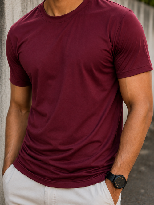 3 Solid T-shirt Combo 12
